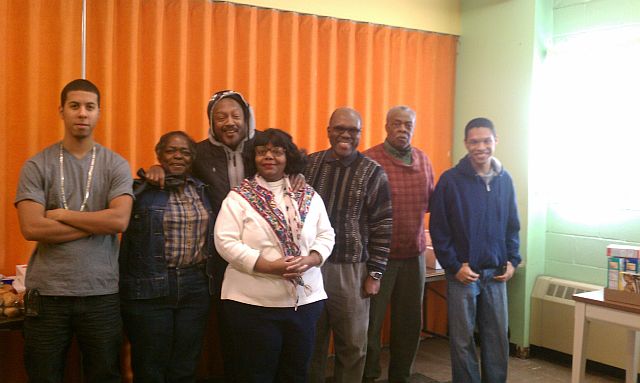 Some of the Volunteers of the Centenary Food Pantry